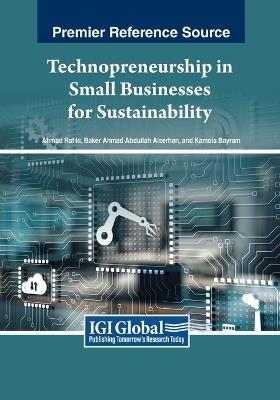 Technopreneurship in Small Businesses for Sustainability - cover