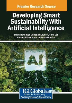 Developing Smart Sustainability With Artificial Intelligence - cover