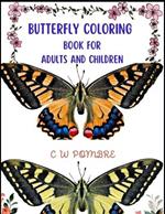 Butterfly Coloring Book for Adults and Children