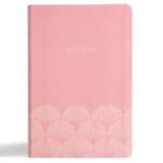 NASB Large Print Thinline Bible, Value Edition, Soft Pink Leathertouch