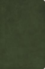 CSB Giant Print Bible, Holman Handcrafted Collection, Marbled Olive Premium Calfskin