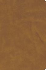 KJV Giant Print Bible, Holman Handcrafted Collection, Marbled Chestnut Premium Calfskin