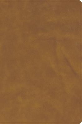 KJV Giant Print Bible, Holman Handcrafted Collection, Marbled Chestnut Premium Calfskin - Holman Bible Publishers - cover