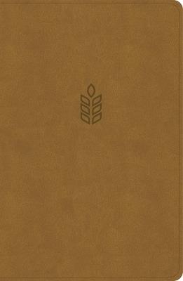 CSB Personal Size Giant Print Bible, Camel Suedesoft Leathertouch - Csb Bibles by Holman - cover