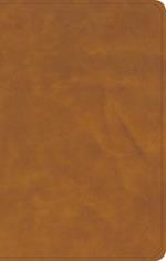 CSB Personal Size Bible, Saddle Leathertouch