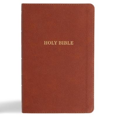 KJV Thinline Bible, Burnt Sienna Leathertouch - Holman Bible Publishers - cover