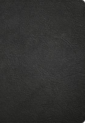 CSB Super Giant Print Reference Bible, Optimal Type, Digital Study Edition, Black Genuine Leather - Csb Bibles by Holman - cover