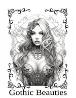 Gothic Beauties: Coloring book for relaxation