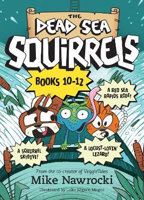 The Dead Sea Squirrels Set Books 10--12: Risky River Rescue / A Twisty-Turny Journey / Babbleland Breakout - Mike Nawrocki - cover