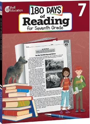 180 Days™: Reading for Seventh Grade: Practice, Assess, Diagnose - Joe Rhatigan,Monika Davies,Jennifer Edgerton - cover