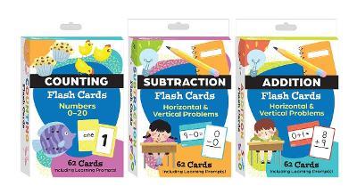 Math Flash Cards 3-Deck Set - Teacher Created Materials - cover