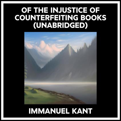 Of The Injustice Of Counterfeiting Books (Unabridged)