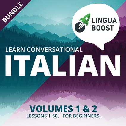 Learn Conversational Italian Volumes 1 & 2 Bundle