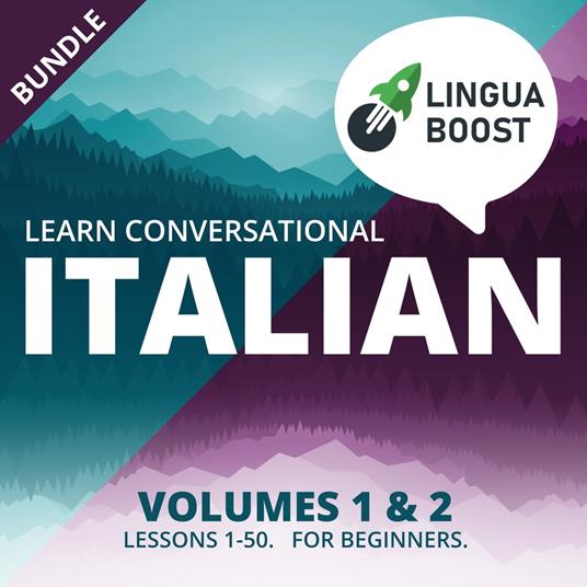 Learn Conversational Italian Volumes 1 & 2 Bundle