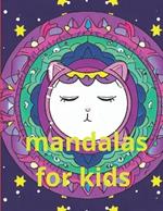 Mandalas for kids: Vic habad/coloring book mandalas for kids 8 12 age