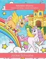 Adorable Alicorns: Unicorns with Wings - Sudoku Coloring Book