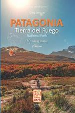 PATAGONIA, Tierra del Fuego National Park, hiking maps