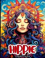 Hippie Coloring book: Bohemian Illustrations for Adults Stress Relief and Relaxation