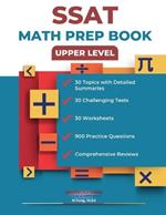 SSAT Upper Level Math Prep Book