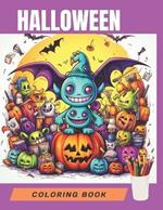 Halloween: coloring book