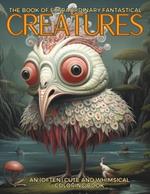 The Book of Extraordinary Fantastical Creatures An (Often) Cute and Whimsical Coloring Book: Mythological Beings, Gorgeous Feathered Birds and Some Pretty Weird Creatures