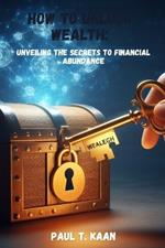 How to unlock Wealth: Unveiling the Secrets to Financial Abundance