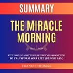 Summary of The Miracle Morning by Hal Elrod
