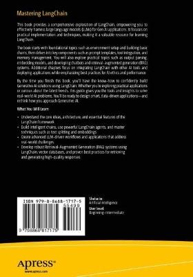 Mastering LangChain: A Comprehensive Guide to Building Generative AI Applications - Sanath Raj B Narayan,Nitin Agarwal - cover