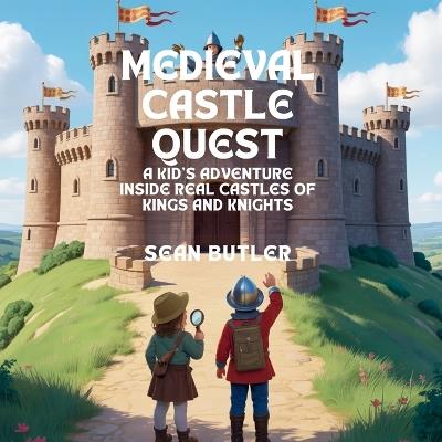 Medieval Castle Quest: A Kid's Adventure Inside Real Castles of Kings and Knights - Sean Butler - cover