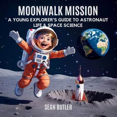 Moonwalk Mission: A Young Explorer's Guide to Astronaut Life & Space Science - Sean Butler - cover