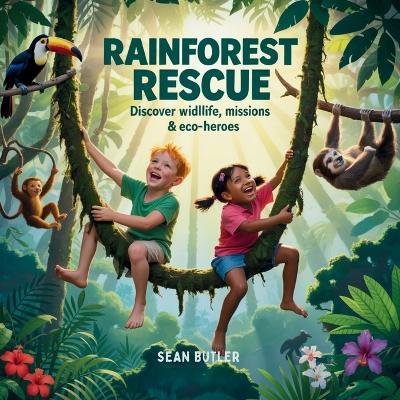 Rainforest Rescue: Discover Wildlife, Missions & Eco-Heroes - Sean Butler - cover