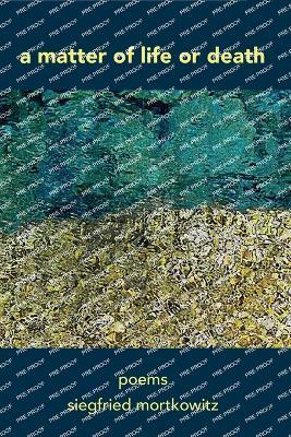 A Matter of Life or Death - Siegfried Mortkowitz - cover