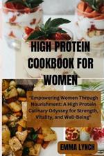 High Protein Cookbook for Women: 