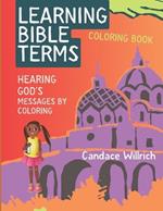 Learning Bible Terms: Coloring Book