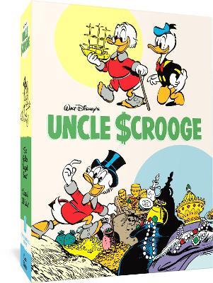 Walt Disney's Uncle Scrooge Gift Box Set "The Golden Nugget Boat" & "Cave of Ali Baba": Vols. 26  28 (The Complete Carl Barks Disney Library) - Carl Barks,Daan Jippes - cover