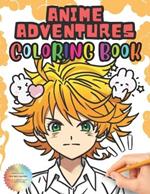 Anime Adventures for Color: Specially designed for young artists