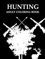 Hunting Adult Coloring Book