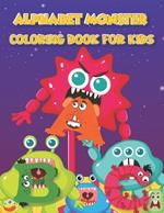 Alphabet Monster Coloring Book for Kids: Explore the ABCs with Adorable Monster Designs
