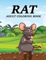 Rat Adult Coloring Book