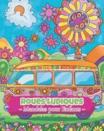 Roues ludiques - Mandalas pour enfants: Livre de coloriage de mandalas facile et apaisant pour les enfants de 6 ans +