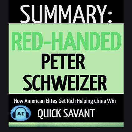 Summary: Red-Handed by Peter Schweizer
