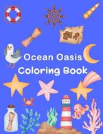Ocean Oasis Coloring Book: A Tranquil Escape into Underwater Beauty