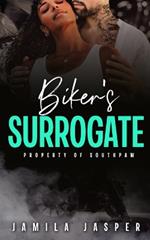 Biker's Surrogate: Property of Southpaw: BWWM Dark Motorcycle Club Romance