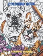 Coloring Book: Colorful Friends
