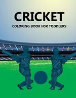 Cricket Coloring Book For Toddlers