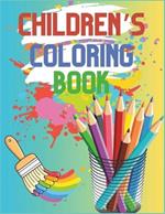 Children's Coloring Activity Book for Boys and Girls: 50 Wonders of Imagination