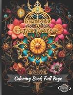Steampunk Flower Mandala: A Coloring Book for Creative Adults that Reduces Anxiety and Helps Relax for Adults