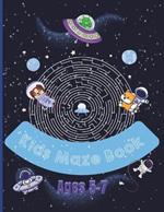 Kids Maze Book Ages 5-7: Maze Activity Book For Kids