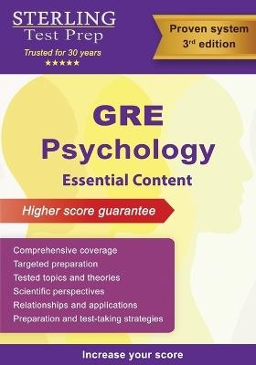 GRE Psychology: Comprehensive Review for GRE Psychology Subject Test - Sterling Test Prep - cover