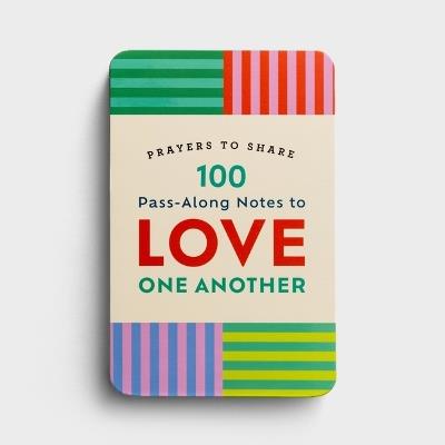 Prayers to Share 100 Pass-Along Notes to Love One Another - Dayspring - cover